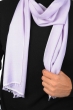 Cachemire et Soie pull homme scarva mauve lumineux 170x25cm